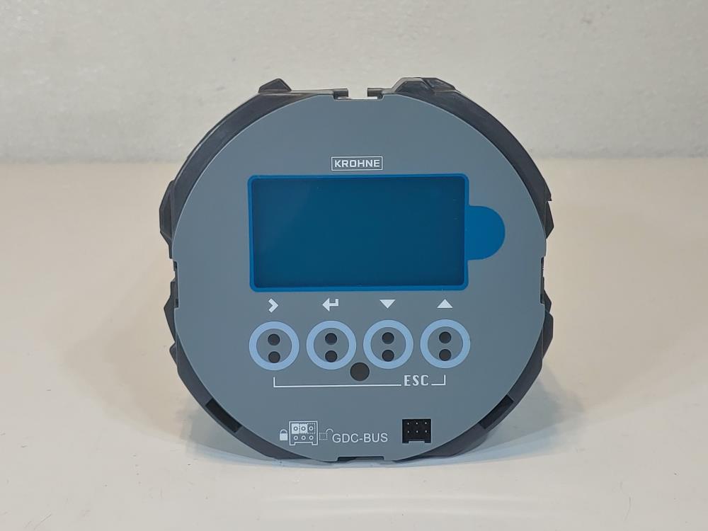 Krohne Mass Flow Converter Display MFC300 CG320117AC