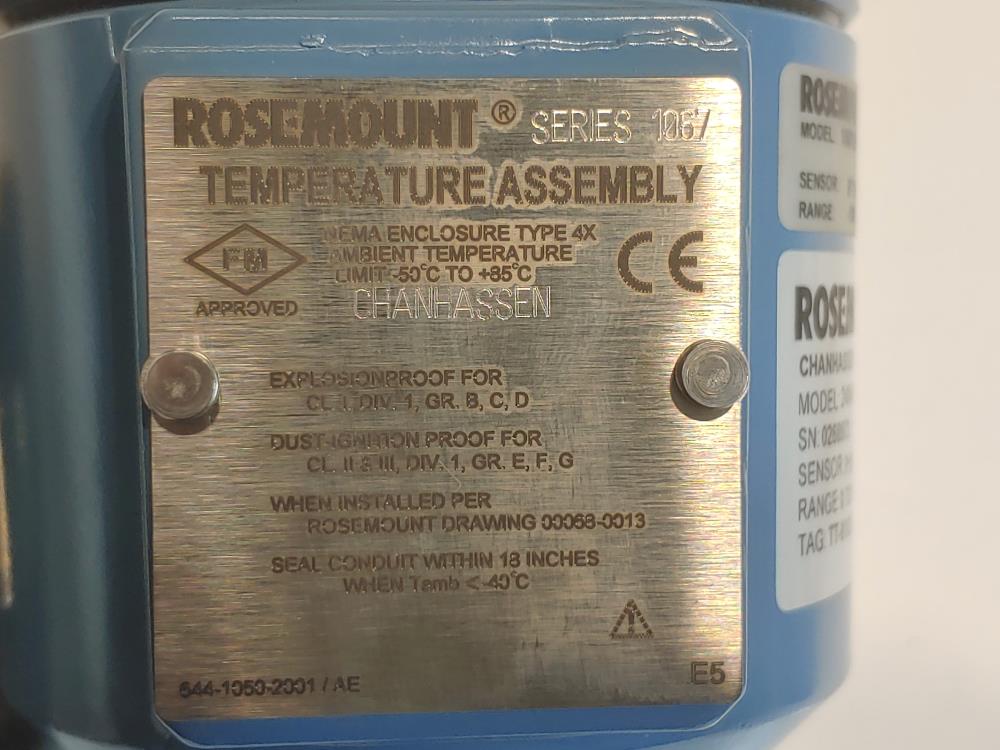 Rosemount Compact Temperature Sensor 1067D0P160425E5XA / 248HANAN0XAF6