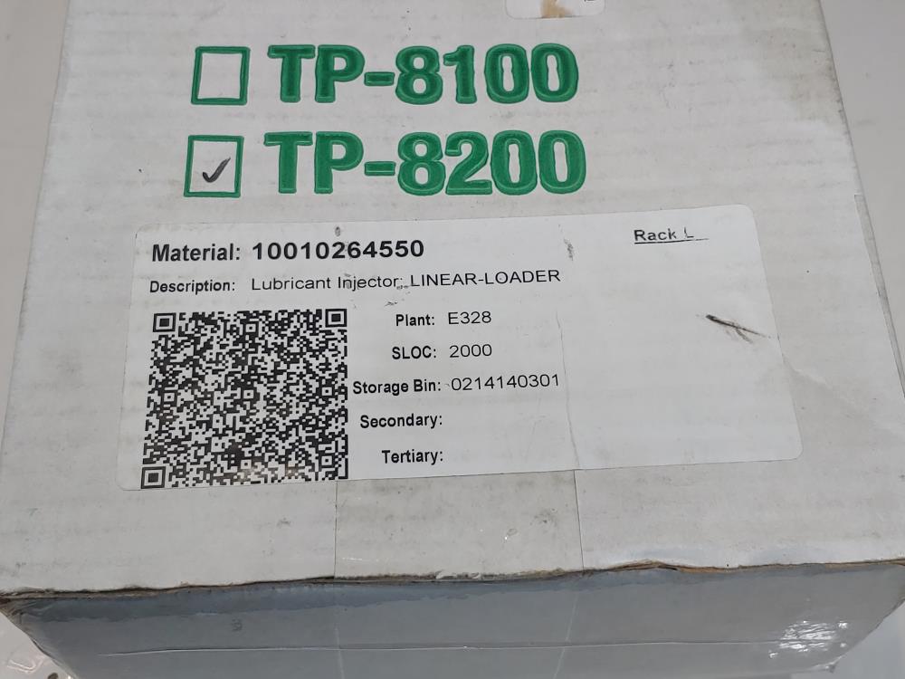 Tom-Pac Lubricant Injector Loader TP-8200
