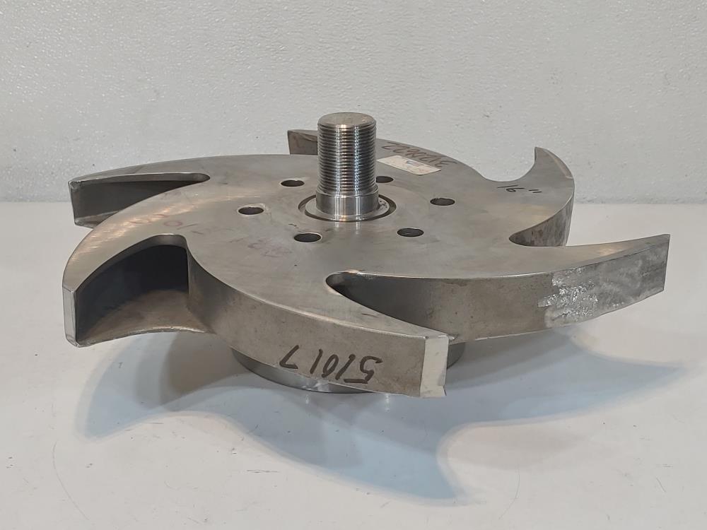 Durco 316Stainless Steel 6-Vane Impeller 6" x 4" - 16" P/N #51017
