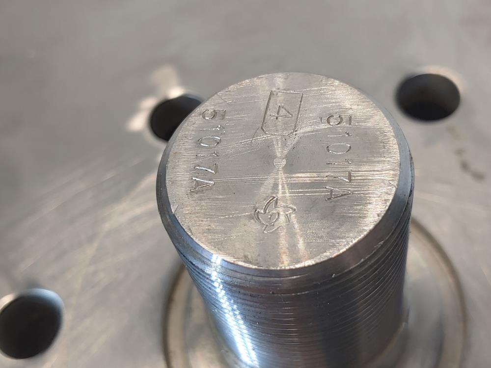 Durco 316Stainless Steel 6-Vane Impeller 6" x 4" - 16" P/N #51017