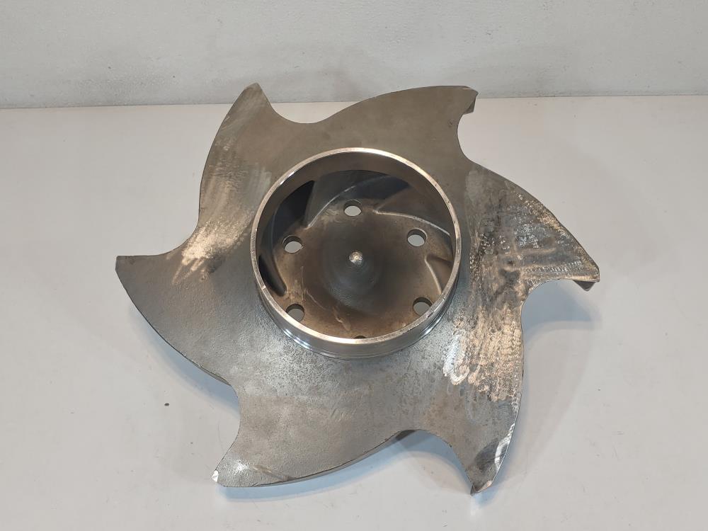 Durco 316Stainless Steel 6-Vane Impeller 6" x 4" - 16" P/N #51017