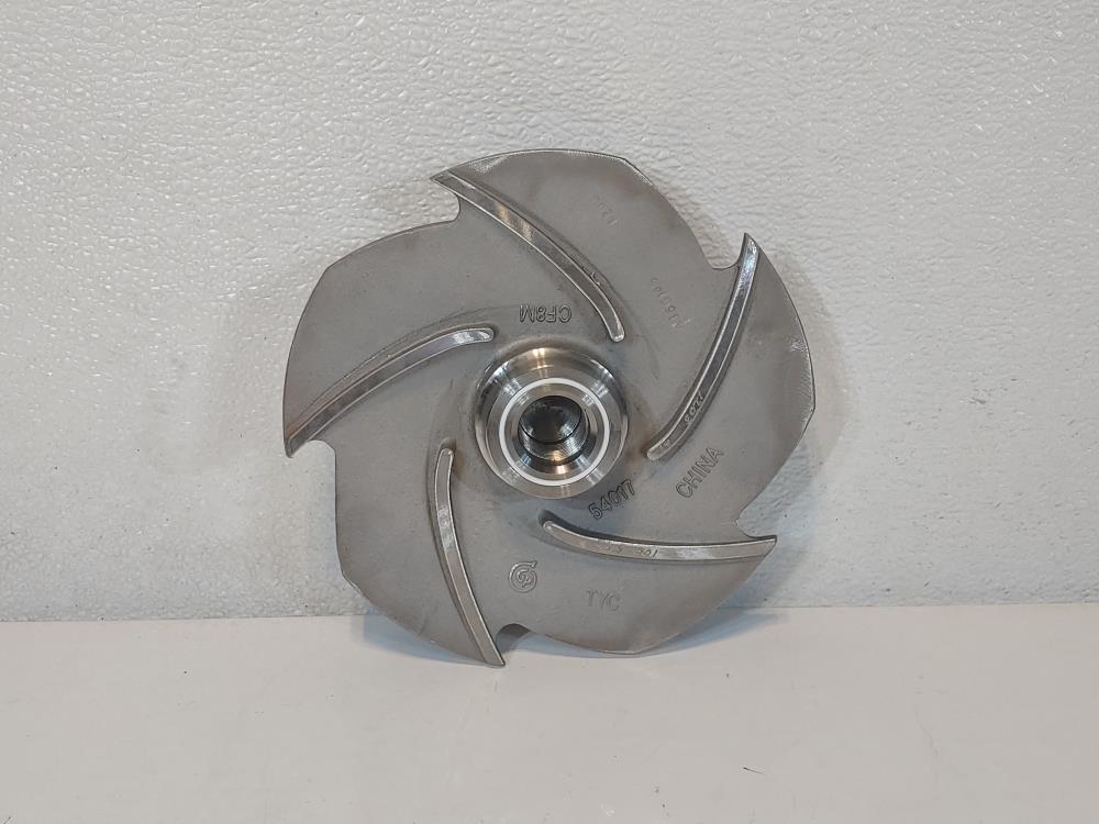 Goulds 3196 1-1/2x3-10 MTX Pump 5-Vane CF8M Impeller  P/N: 54017