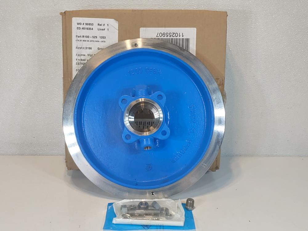 Goulds 13" 3196 MTX CF8M Stuffing Box Cover P/N: R100-529 1203