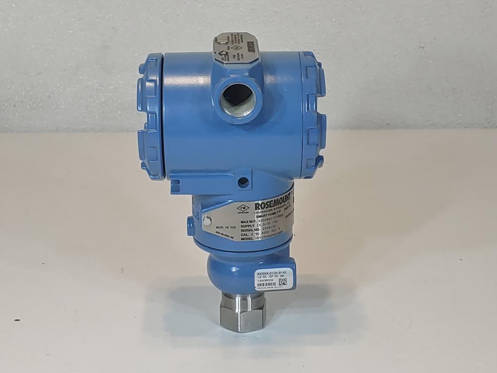 Rosemount Smart Family  3051 In-Line Pressure Transmitter Model 3051TG4A2B21AE5 