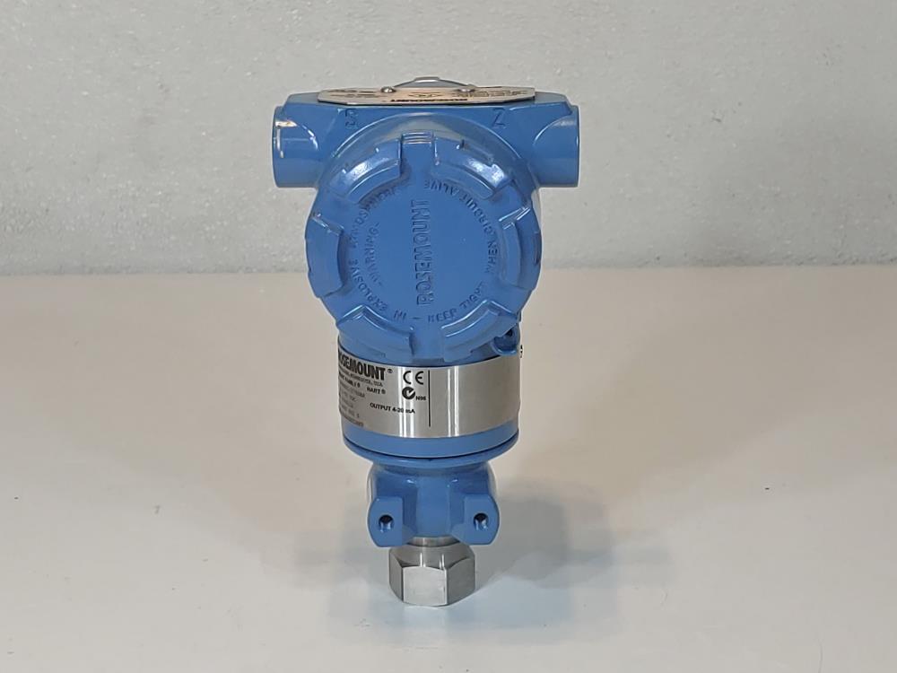 Rosemount Smart Family  3051 In-Line Pressure Transmitter Model 3051TG4A2B21AE5 