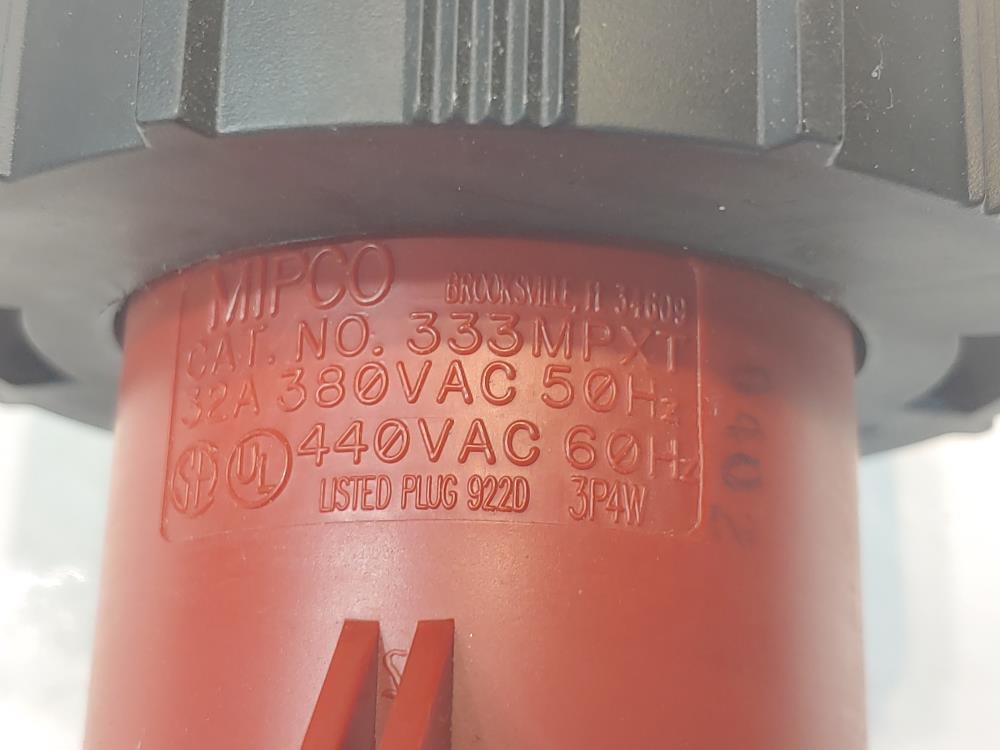 Thomas and Betts Russellstoll Mipco Male Plug 333MPXT