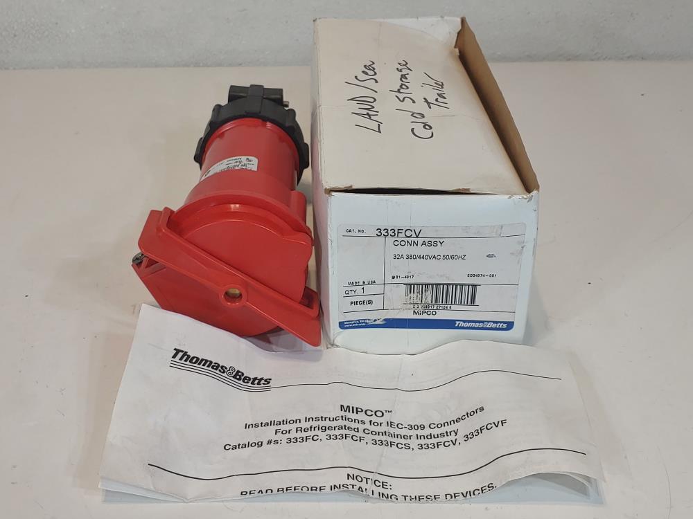 Thomas and Betts Russellstoll Mipco Pin & Sleeve Connector 333FCV