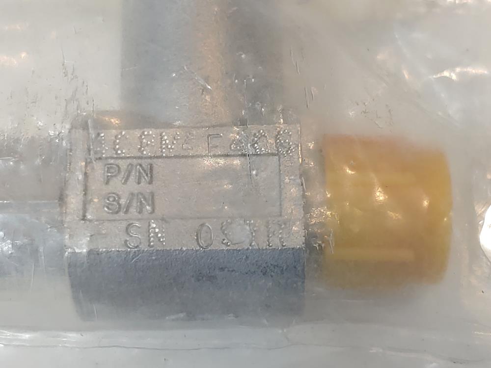 Pneu-Hydro 1/4" NPT Stainless Steel Right Angle Relief Valve 408M4F4Q-6