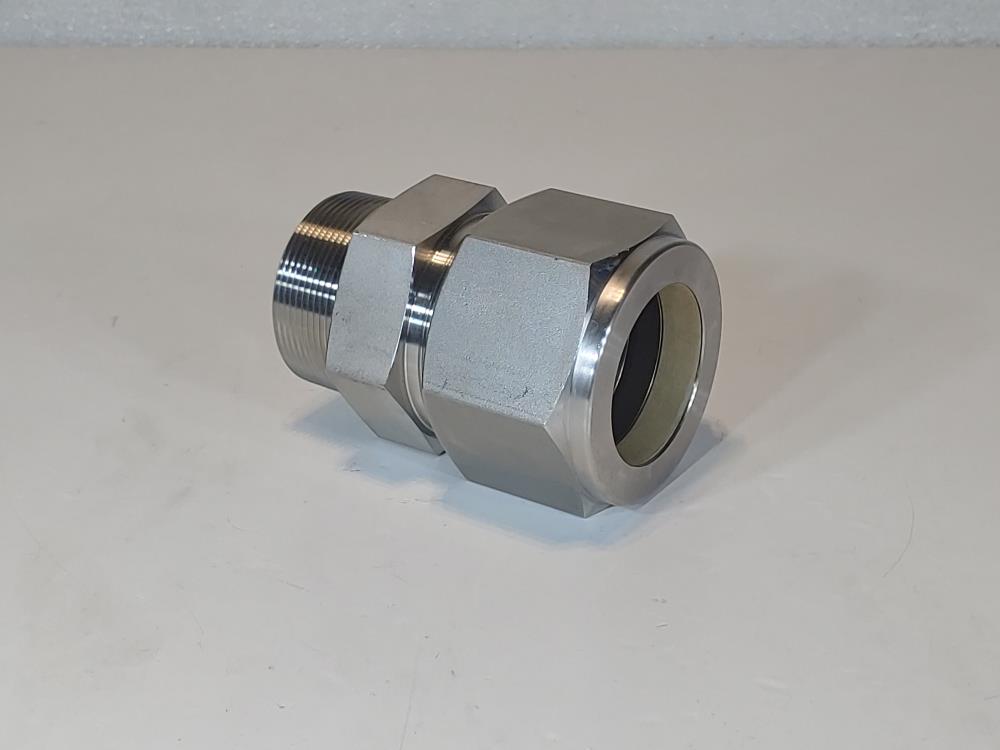 Swagelok Stainless Steel 2" Tube OD x 2" Male NPT Connector SS-3200-1-32