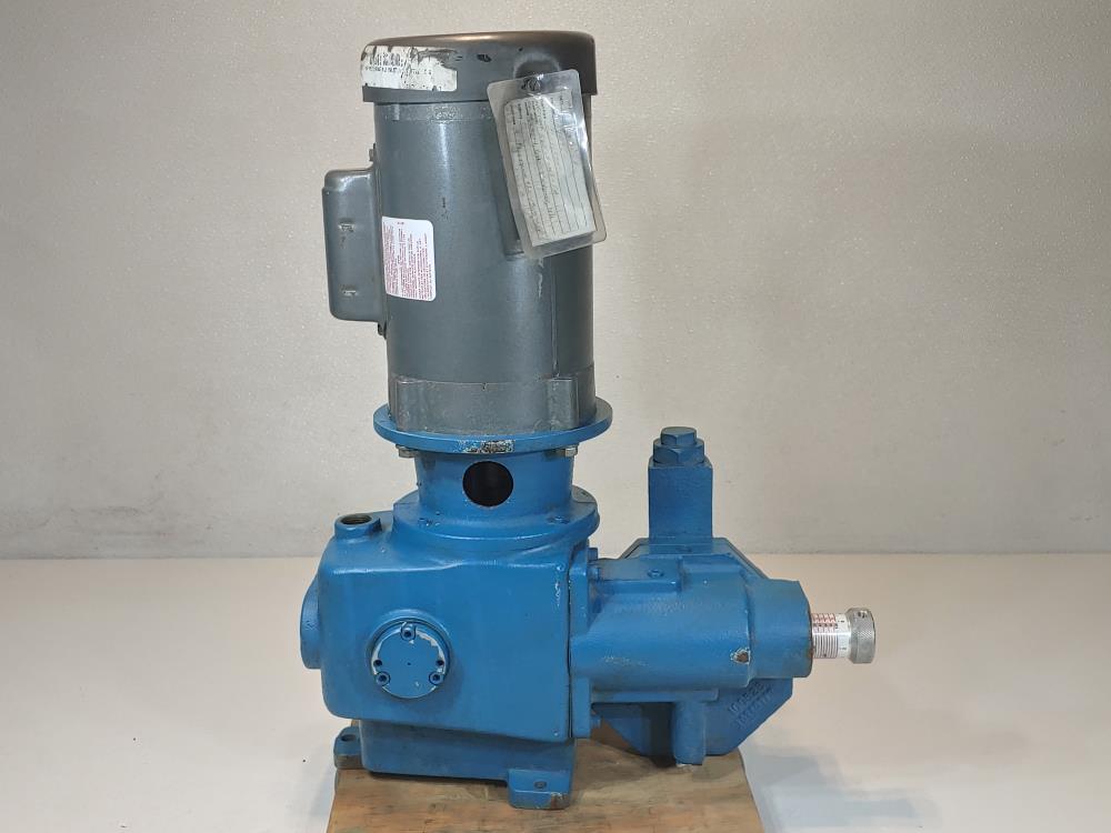 Neptune 65 GPH Proportioning Pump 565-S-N3-FA W/ Baldor 1725 RPM 1/2 HP Motor 