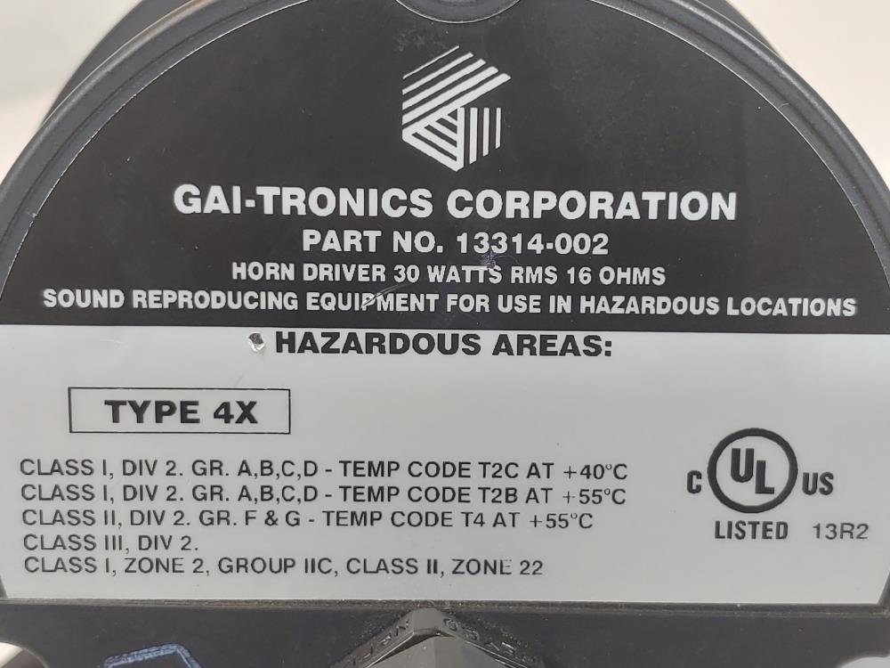 GAI-TRONICS 13314-002 Horn Driver
