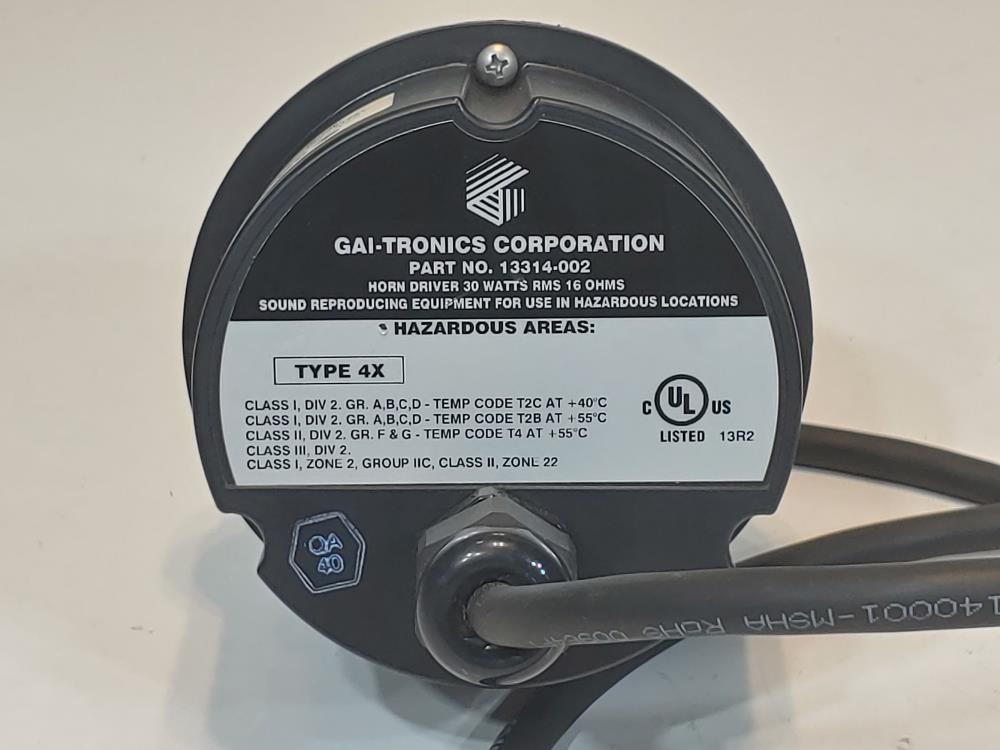 GAI-TRONICS 13314-002 Horn Driver