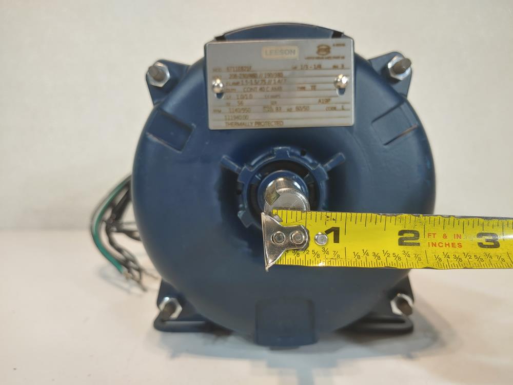 LEESON 6T11EB21F Electric 1/3 - 1/4HP  1140/950 RPM Motor
