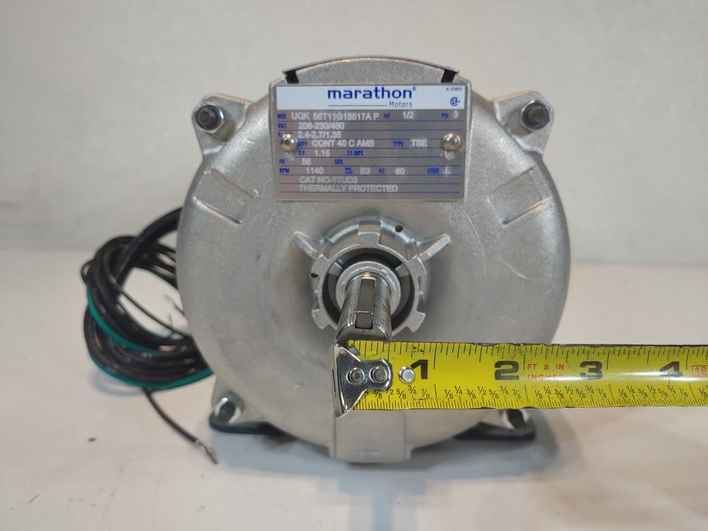 Marathon 1TUD3 / 56T11G15517 Electric 1/2HP 1140 RPM Motor