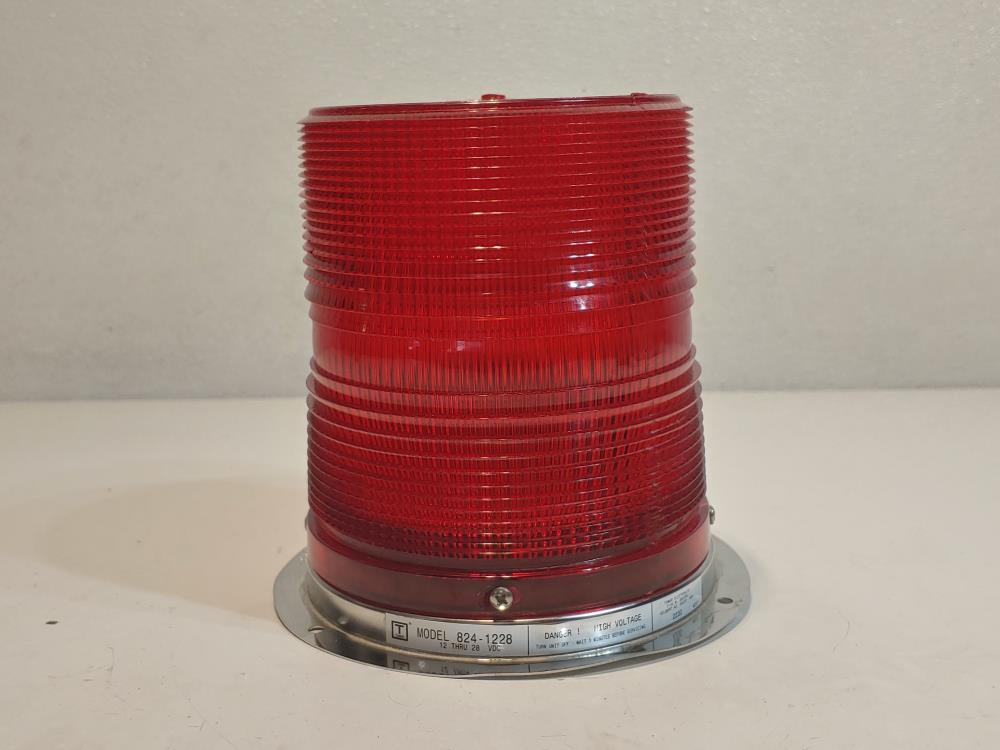 Tomar 824-1228 Red DC Strobe  Light
