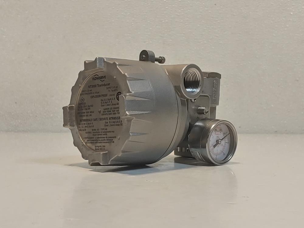 Flowserve NT3000 Transducer Type 4X/ NEMA 4X Model#: 3001-10
