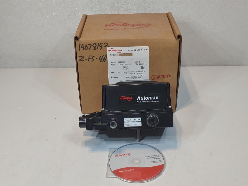 Flowserve APEX 8000 High Performance Positioner 