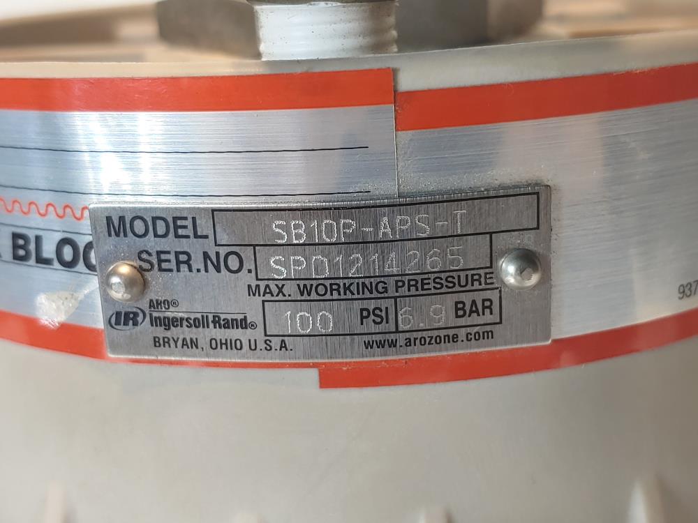 Ingersoll Rand SB10P-APS-T Shock Blocker Pulsation Dampener