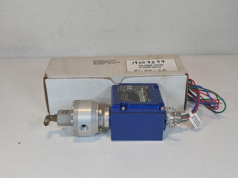 ITT Neo-Dyn 160P Series Adjustable Differential Pressure Switch Model#160P16C6