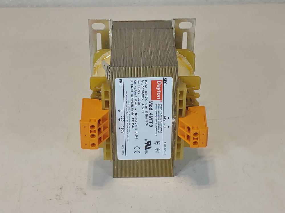 Dayton Control Transformer - Model#: 4MTP9