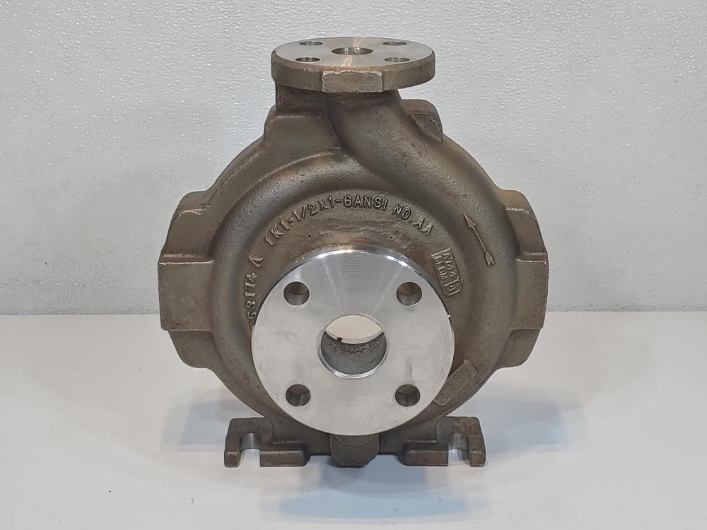 Durco 1K 1.5"x1"-6 Pump Casing,  DT53174A, CF8M