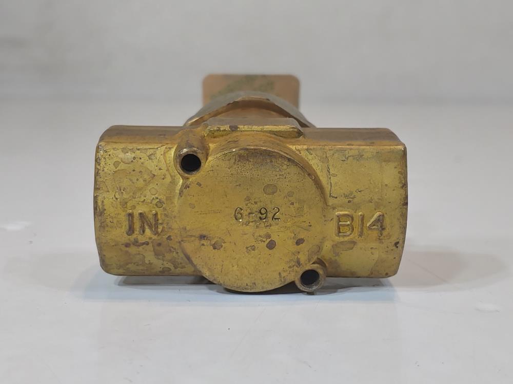 Sporlan 1/2" FNPT B14P2,  2-Way Normally Closed Solenoid Valve 