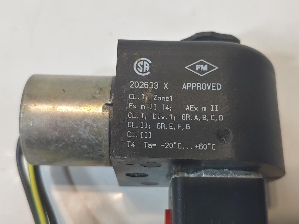 Parker 4-Way Single Solenoid Model#: B5E1BCF-49C