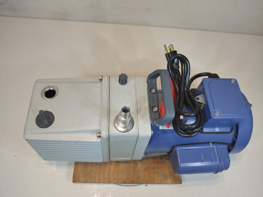 Cole Parmer Rotary Vane Vacuum Pump 79203-50 w/ HP: 3/4 / 1/2 Motor