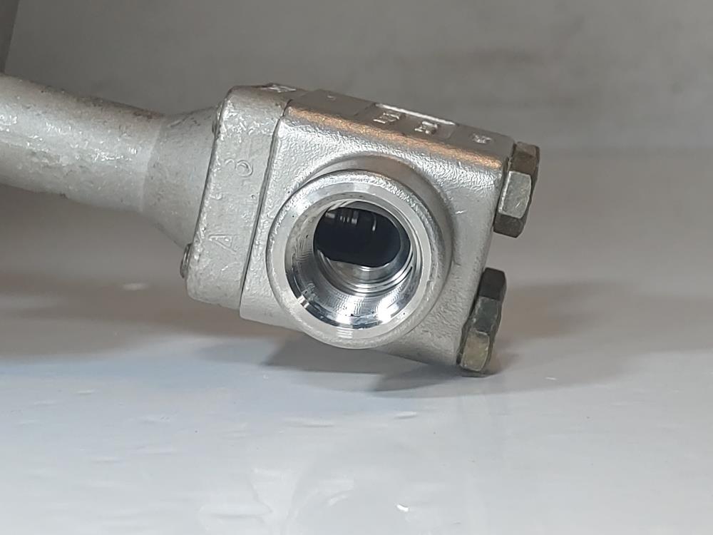 Jordan 1/2" Low Flow Precision Control Valve  CF8M Model 708 Range 3-15