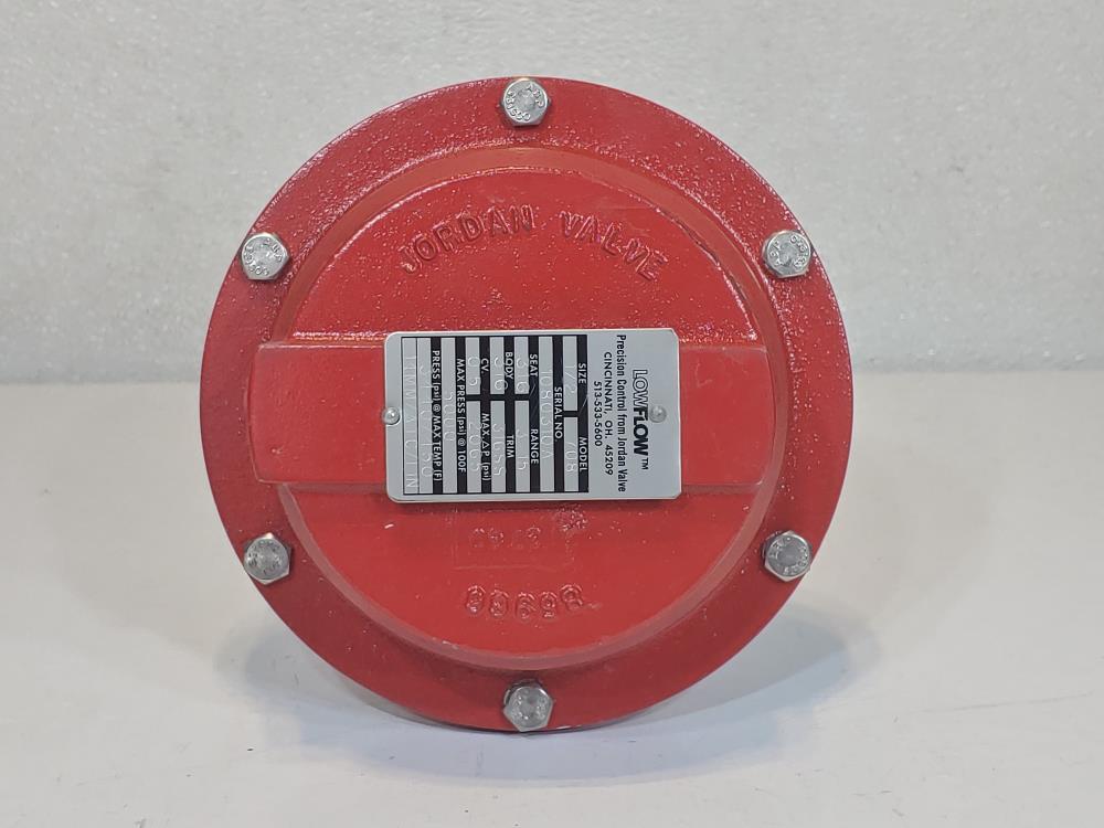 Jordan 1/2" Low Flow Precision Control Valve  CF8M Model 708 Range 3-15