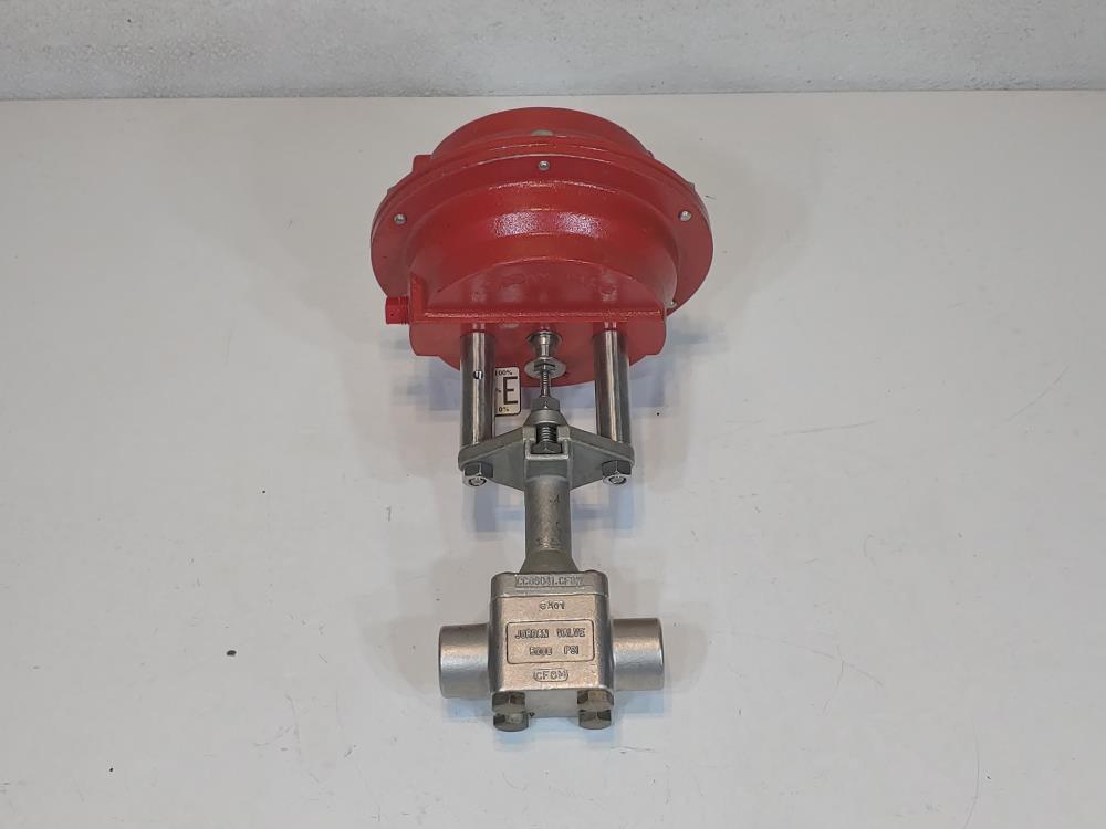 Jordan 1/2" Low Flow Precision Control Valve  CF8M Model 708 Range 3-15