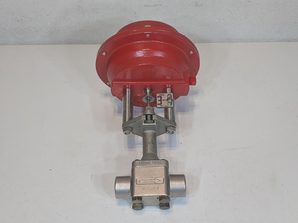 Jordan 1/2" Low Flow Precision Control Valve  CF8M Model 708 Range 3-15