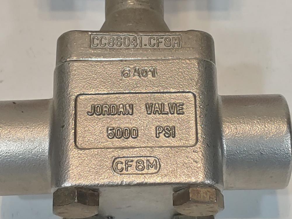 Jordan 1/2" Low Flow Precision Control Valve  CF8M Model 708 Range 3-15