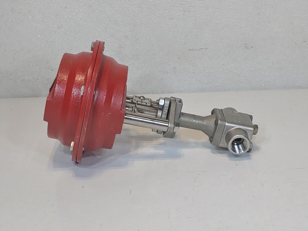 Jordan 1/2" Low Flow Precision Control Valve  CF8M Model 708 Range 3-15