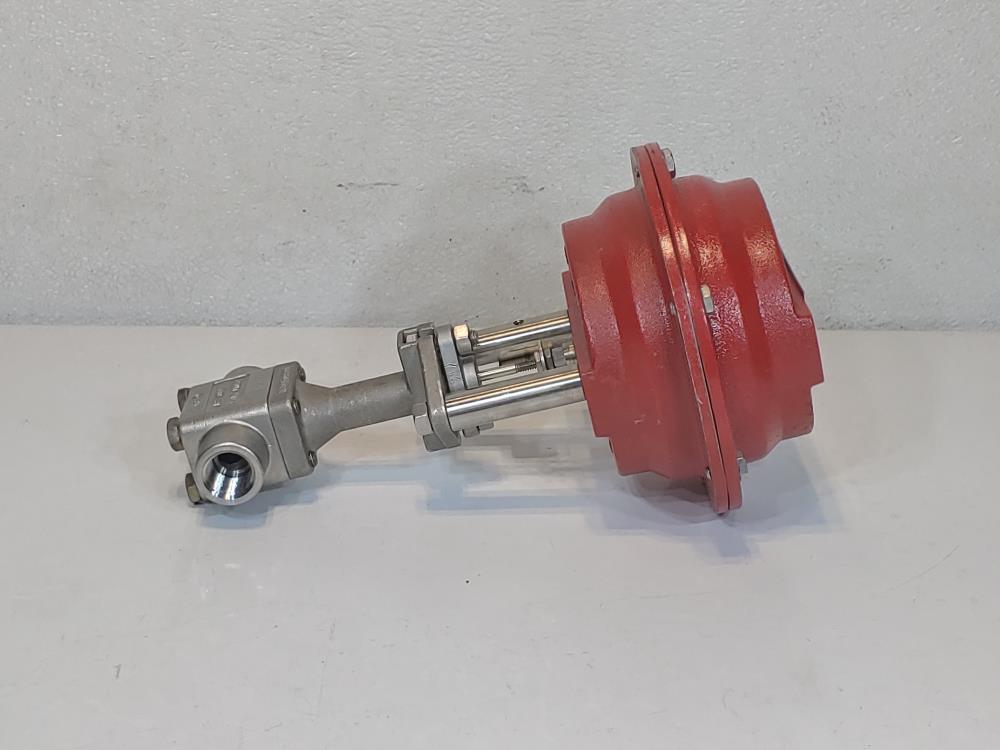 Jordan 1/2" Low Flow Precision Control Valve  CF8M Model 708 Range 3-15