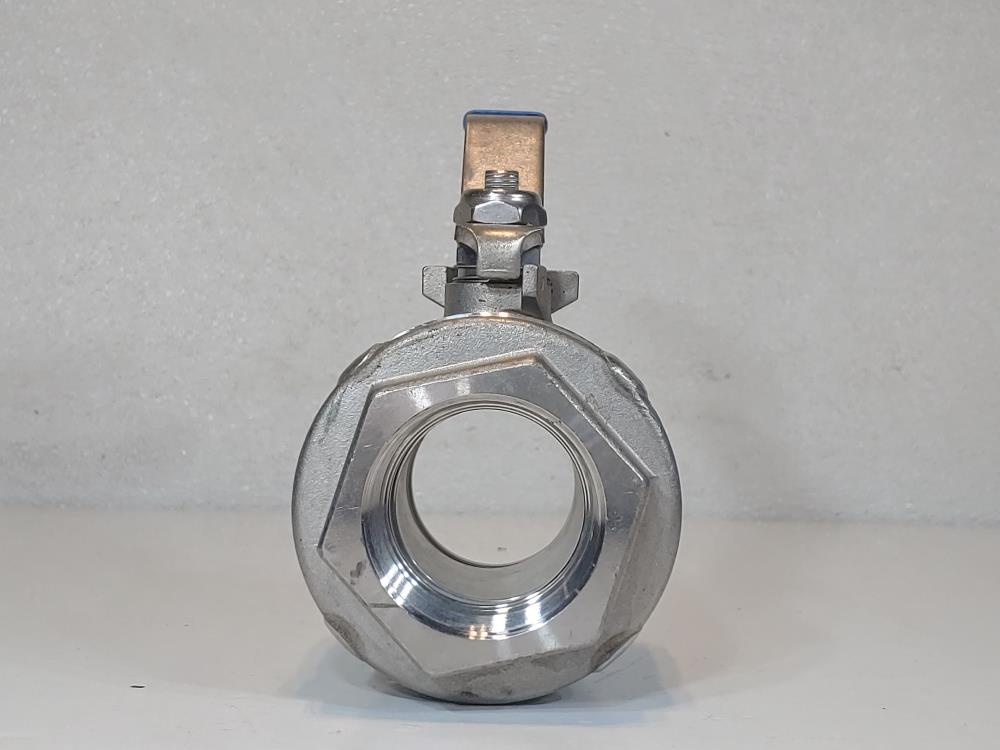 Jamesbury 2" SS 1000CWP Full Port CF8M Ball Valve Model#: 6FR-3600TT-C 