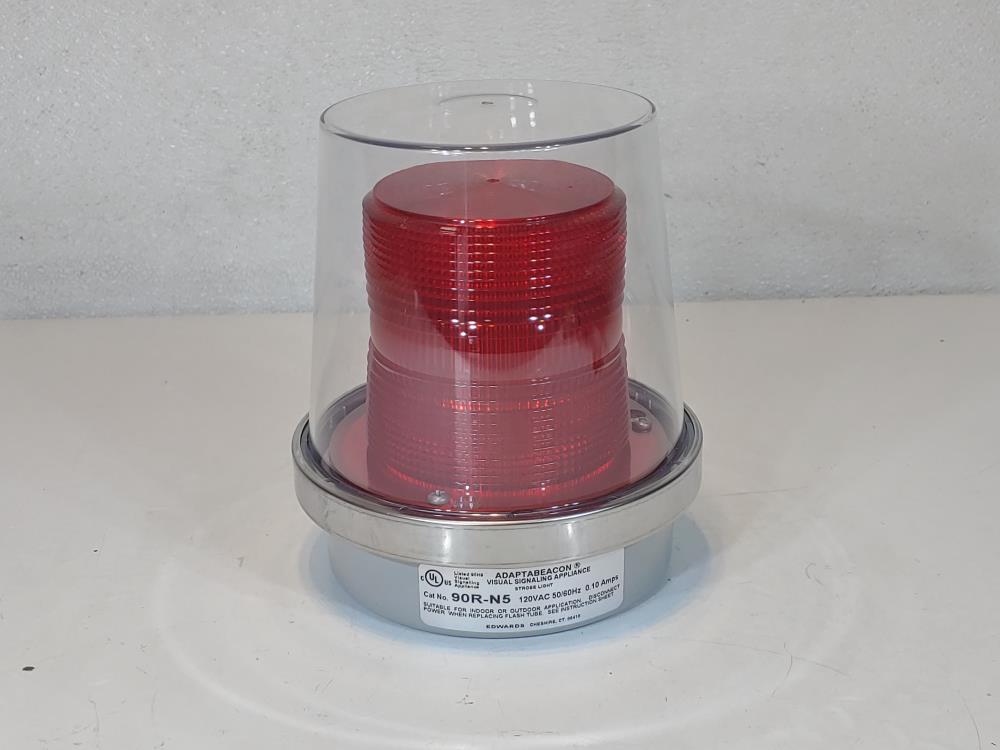 Edwards 90R-NS Red Strobe Beacon