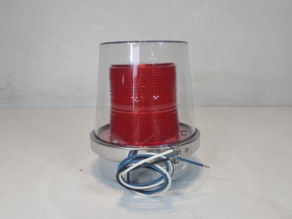 Edwards 90R-NS Red Strobe Beacon