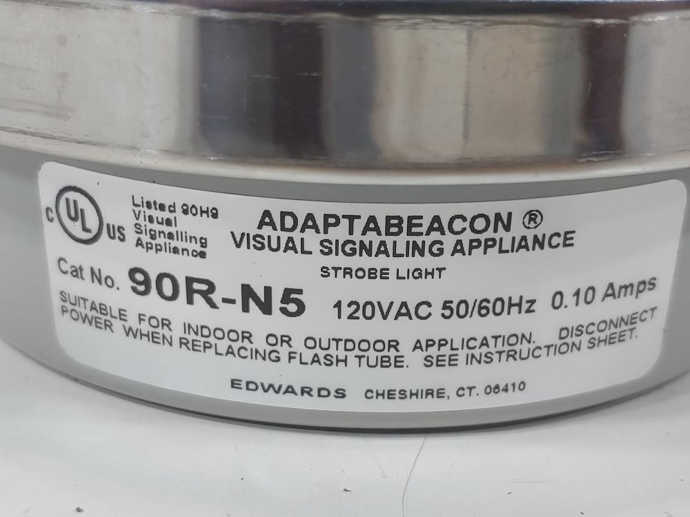 Edwards 90R-NS Red Strobe Beacon