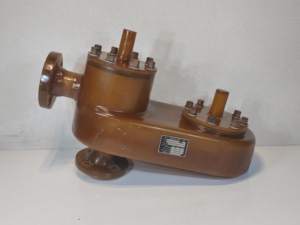 Durlam 2" X 2" Fiberglass Pressure Vent Vacuum Relief Valve 12542D2
