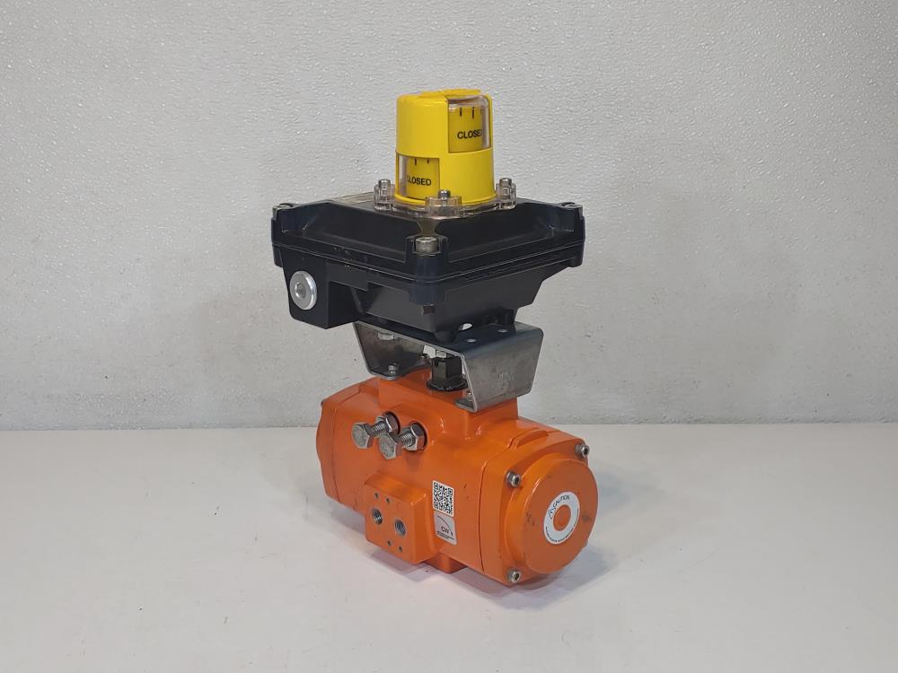 Bettis  Actuator RPE0065U w/ Westlock Limit Switch Positioner 9479NBY2B2MO600