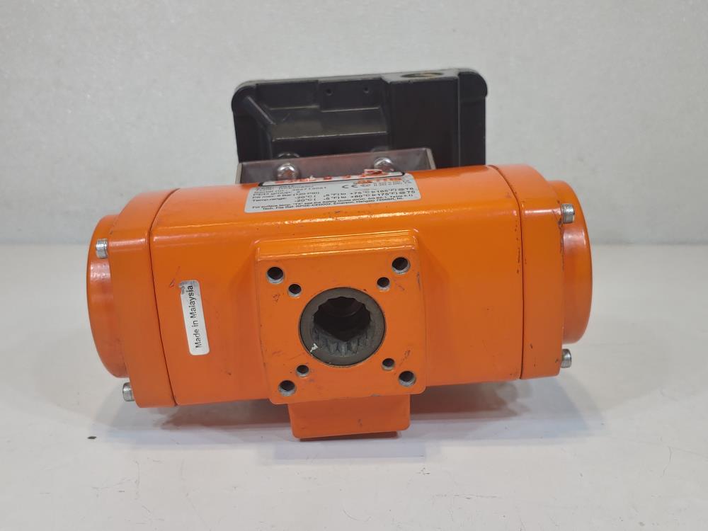 Bettis  Actuator RPE0065U w/ Westlock Limit Switch Positioner 9479NBY2B2MO600