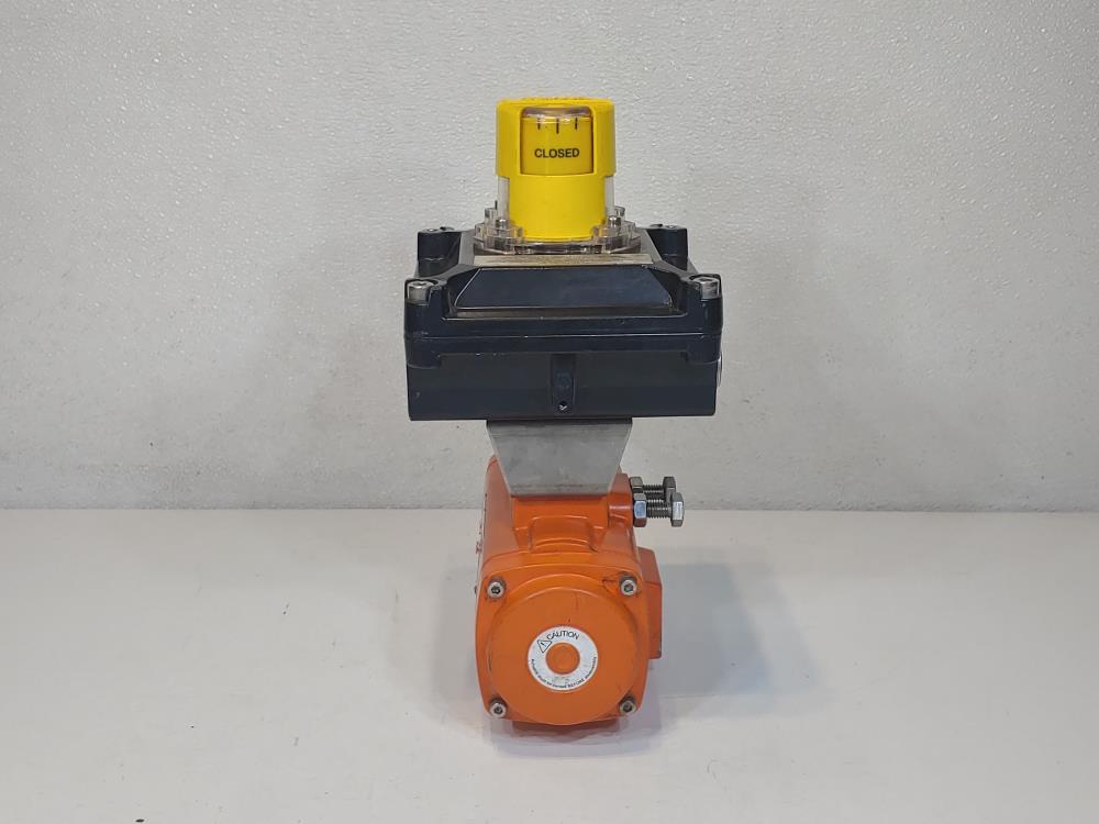 Bettis  Actuator RPE0065U w/ Westlock Limit Switch Positioner 9479NBY2B2MO600
