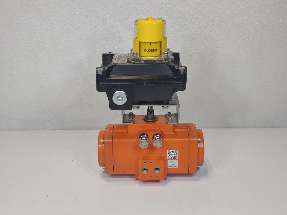 Bettis  Actuator RPE0065U w/ Westlock Limit Switch Positioner 9479NBY2B2MO600