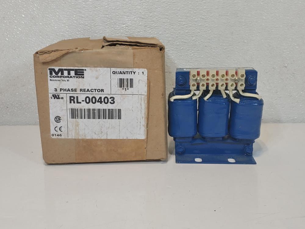 MTE Line Reactor Model#: RL-00403