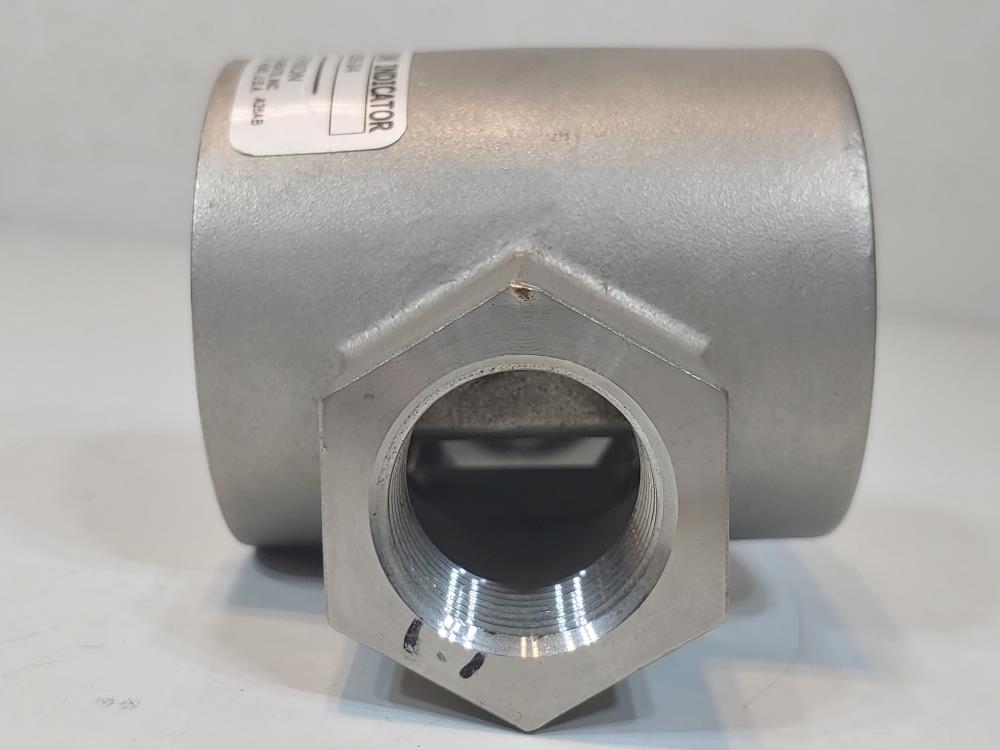 W.E. Anderson Midwest Sight Flow Indicator w/Rotor SFI-300SS-3/4