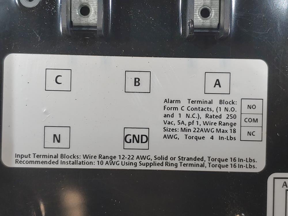 Asco Series 500 Surge Protective Device  S510YC06ANAJ1S