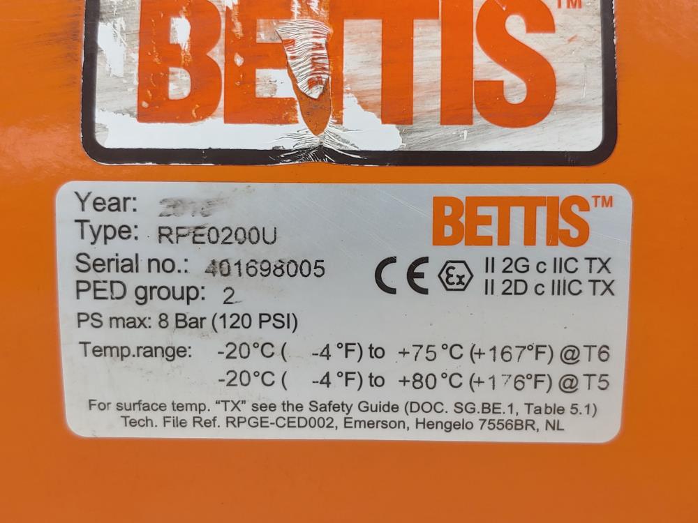 Bettis RPE0200U Pneumatic Actuator 