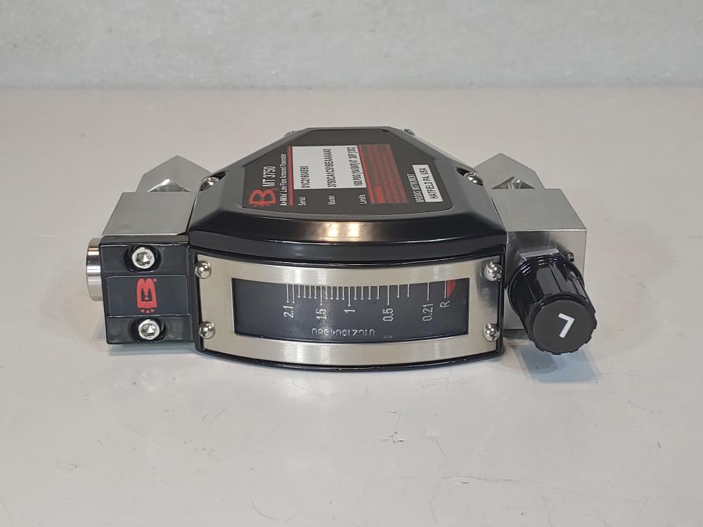 Brooks Ar-Mite MT 3750 Low Flow Armored Flowmeter 3750CA1C51BEAAAAA0